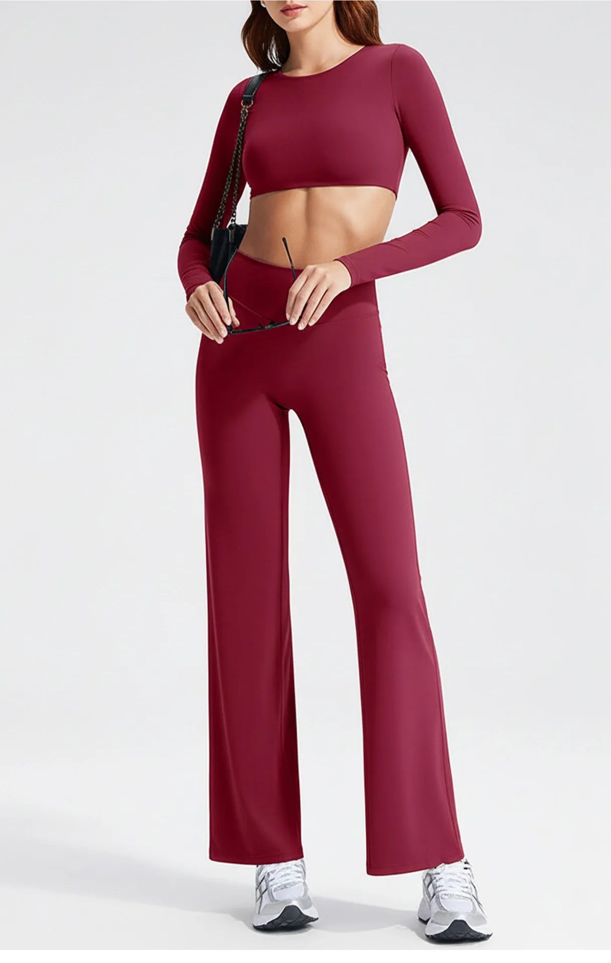 Loopair Arc Long Sleeve Crop