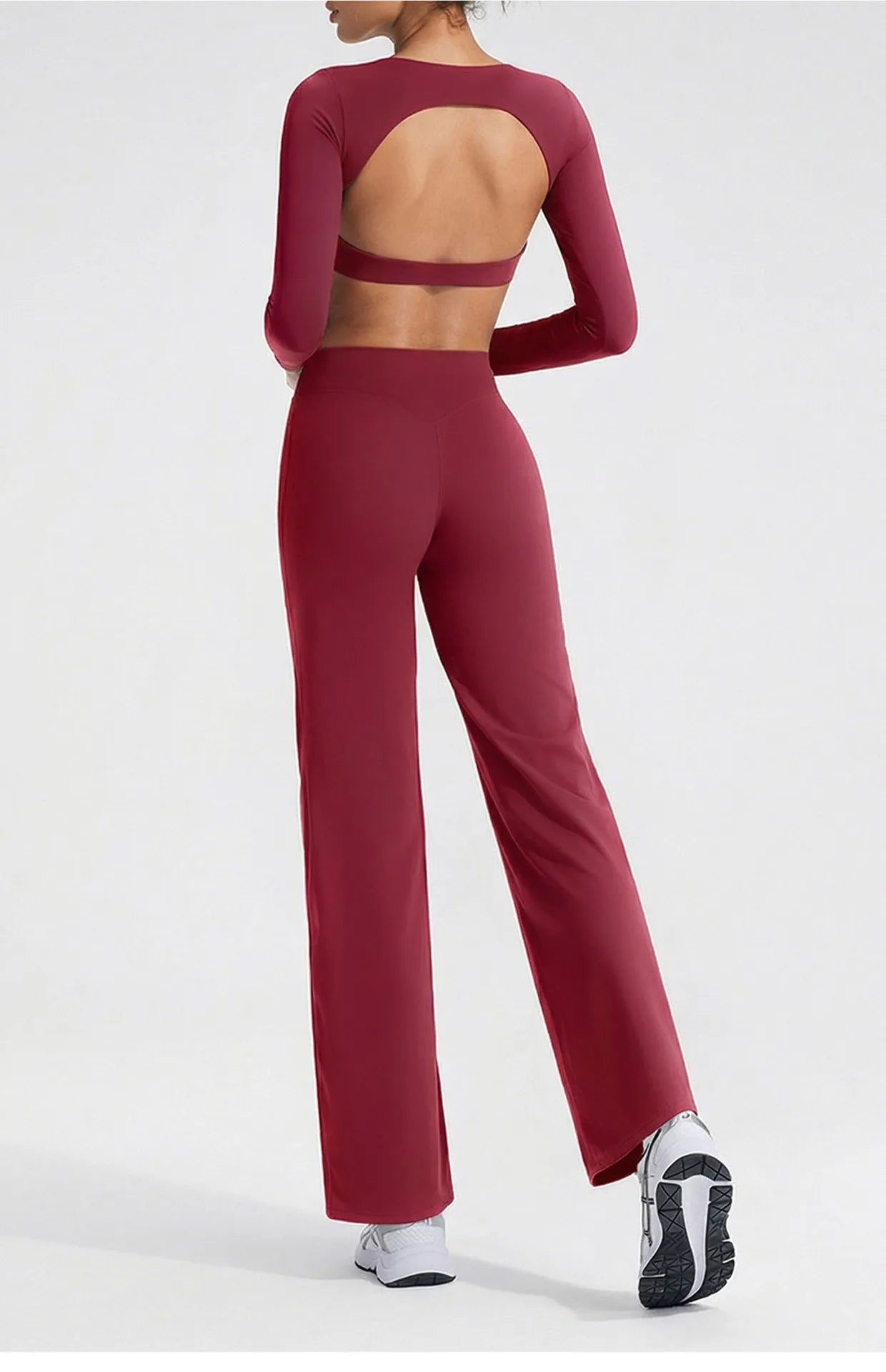 Loopair Arc Long Sleeve Crop