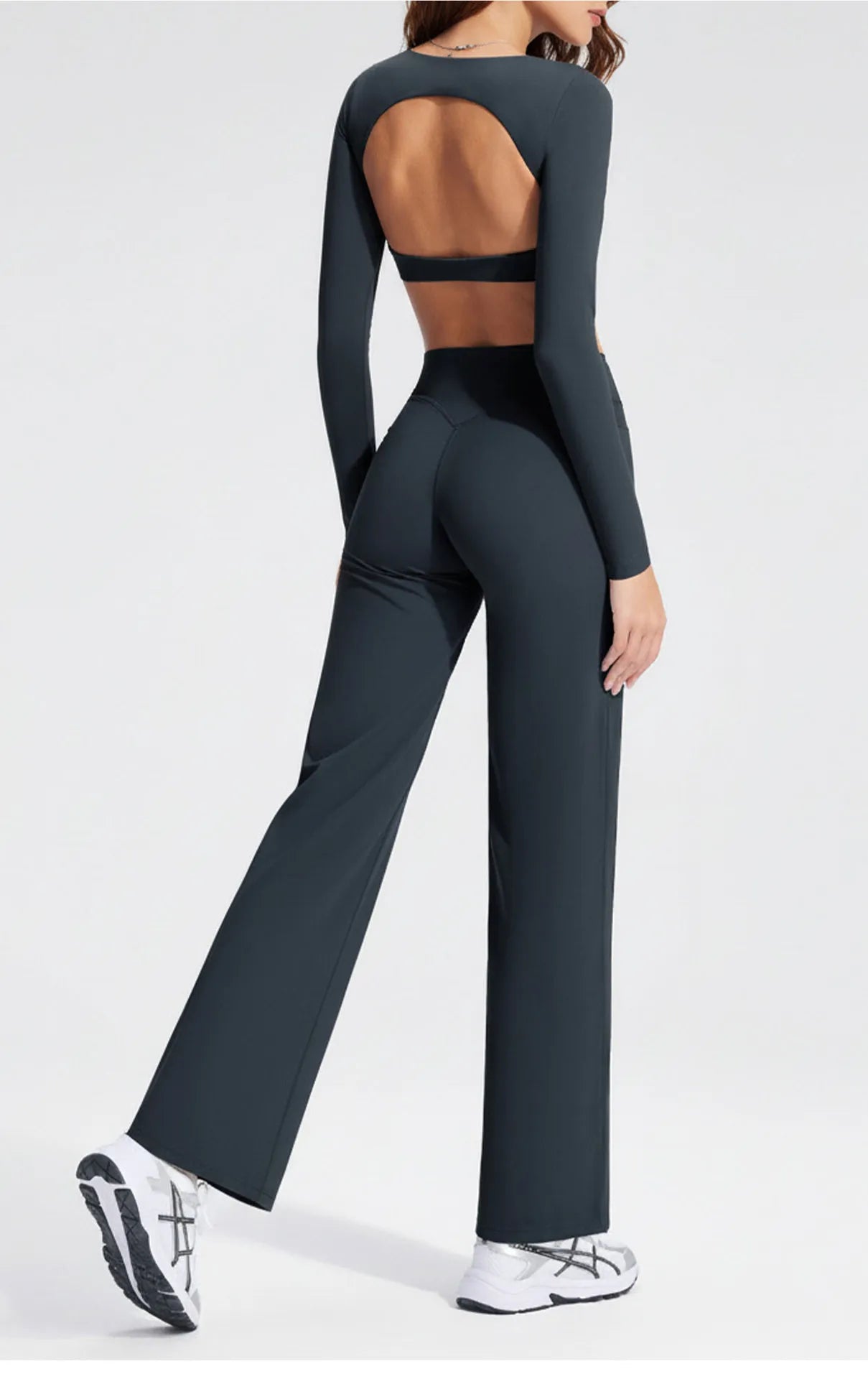 Loopair Arc Long Sleeve Crop