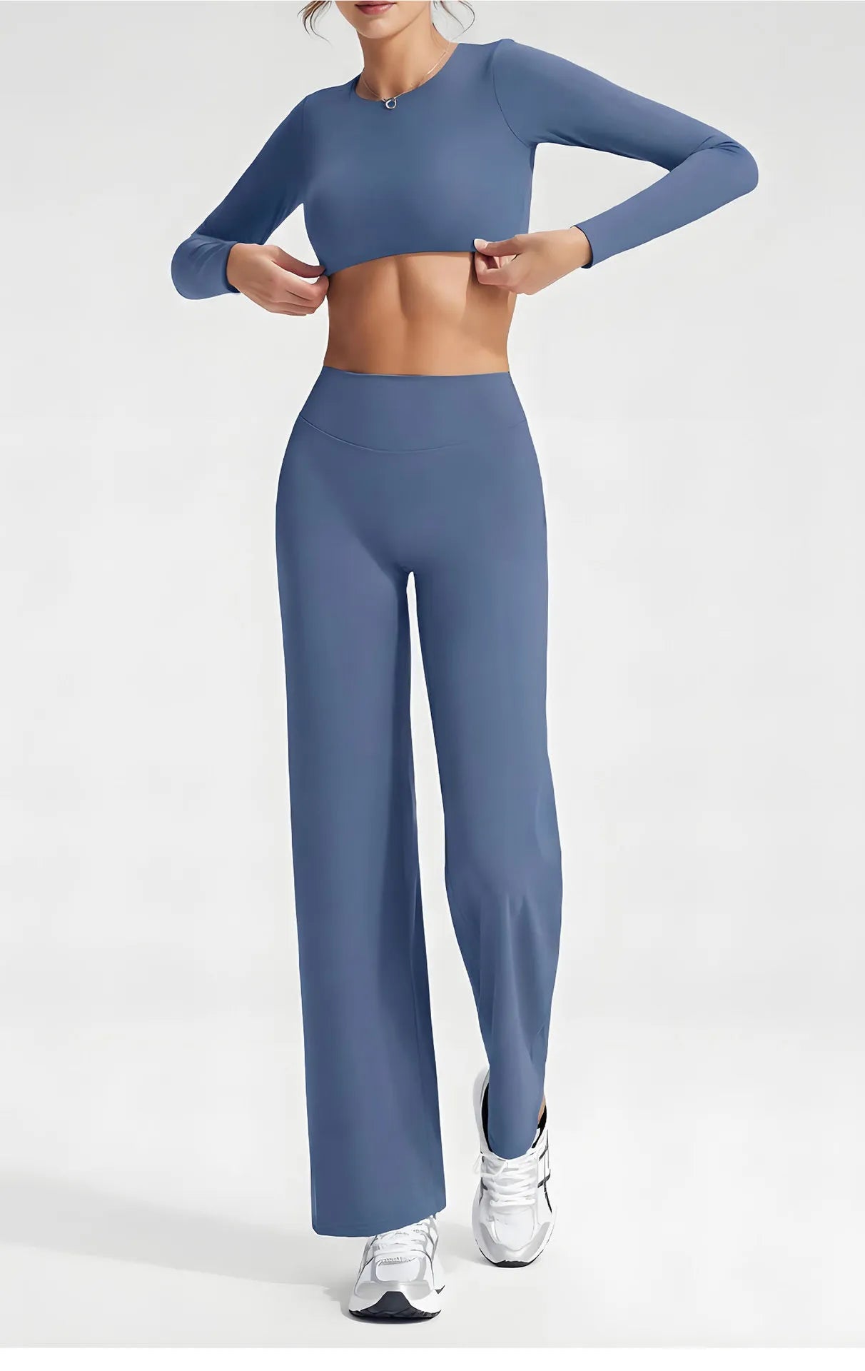 Loopair Arc Long Sleeve Crop