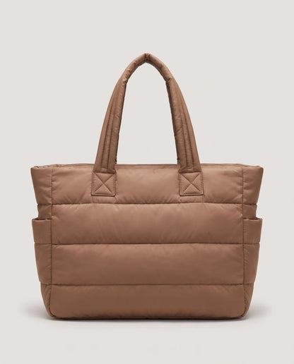 Puffy Quilted Cloud Tote