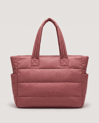 Puffy Quilted Cloud Tote