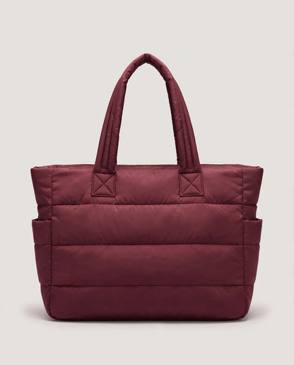 Puffy Quilted Cloud Tote