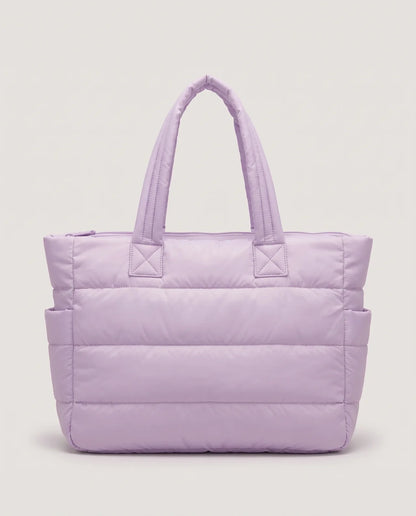 Puffy Quilted Cloud Tote
