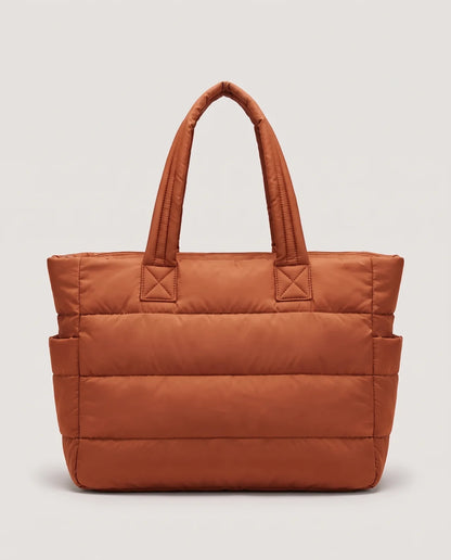 Puffy Quilted Cloud Tote