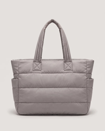 Puffy Quilted Cloud Tote