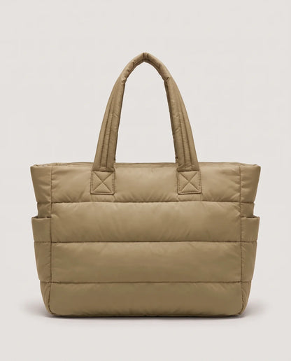 Puffy Quilted Cloud Tote